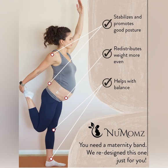 Nu Momz Belly Support Band - Picture 3 of 9